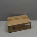 Royal Designs, Inc. Empire Black Parchment Chandelier Lamp Shade CS-115/6/8 (3 x 4 x 4.25, Black/Gold - 6 Pack)