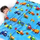 Lukeight Construction Toddler Blanket Gifts for Boys and Girls, Plush Truck Throw Blanket for Kids, Thick and Warm Boys Blanket for Teens Birthday (Construction, 50x60 Inches)