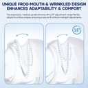 Replacement Nasal Cushion for ResMed AirFit N20, Compatible with Original Airfit N20 Frame, Reliable Seal & Perfect Fit Replacement Mask Cushion, Covers Nose, 2-Pack, Medium