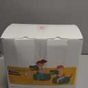 QPAU Inflatable Bouncy Dinosaur Toys 2 PCS with Hand Pump, Heavy Duty Giant Bouncy Pal, 220lbs Load Capacity, Ride On Bouncy Animal Hopper Toy, Indoor Outdoor Bouncers for Kids Girls Boys Ages 5+