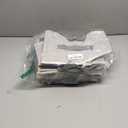 Homsorout Closet Organizers Bins 6 Packs - Large Closet Shelf Organizer with Handles, Fabric Trapezoid Storage Bins, Collapsible Storage Cubes for Clothes, Towels, Light Gray (Blended)