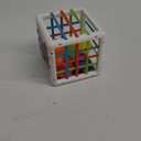 Montessori Toys for 1 Year Old, Cube & 6 Sensory Shape Blocks, Baby Toys 12-18 Months, Developmental Infant Birthday Gifts for Learning Toddler Age 1 2 3 (4.9 inch Cube)