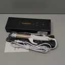 Europe Travel Curling Iron Mini: Dual Voltage Curling Iron for Traveling - Mini Travel Curling Irons 1 Inch with US Plug,Gold 450 for Thick/Coarse Short Hair