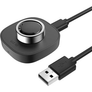 Compatible with Ou-ra Ring Gen3 - Size 10 - Smart Ring Charger Portable Charging Dock with USB-C Cable