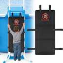 600D Oxford Cloth Pool Ladder Safety Guard, 15 x 31.5in Pool Ladder Protector Cover with "No Climbing" Slogan for Above Ground Pools, Pool Ladder Pad to Prevent Child from Climbing and Falling