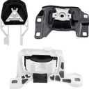 Engine Motor and Transmission Mount Kit Compatible with 2012 2013 2014 2015 2016 2017 2018 Focus 2.0L L4 Engine Replace OE A5646 AV6Z6038A A5612 AV6Z6068A A5520 CV6Z6068A Set of 3