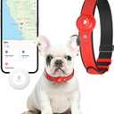 2in1 GPS Tracker for Dogs & Cats: Smart Collar with Real Timed