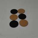 Cork Plant Coasters, Double Layers 4 Inch Cork Planter Coaster, Absorbent Cork Plant Mats, Cork Plant Coasters for House Plants, 6 Pcs