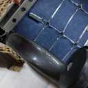 Gymax Folding Bed with Mattress Portable Rollaway Guest Cot Memory Foam Made in Italy Navy