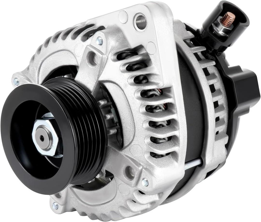 130 Amp Alternator Compatible with Honda Odyssey 2008-2010 Pilot 2009-2011 Ridgeline 2009-2011 & for Acura TL MDX TSX - Replaces AL1311X 11391 31100-RGW-A01