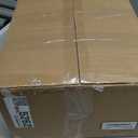 Bathroom Light Fixtures, 3-Light Matte Black Vanity Lights, Bathroom Lighting Fixtures Over Mirror with Flared White Fabric Shade, Modern Wall Sconces for Living Room Hallway