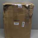 Irenare 40 Sets Plastic Small Milk Bottles with Straws and Metal Lids Clear Plastic Bottle for Dairy Milk Party Bottle for Milk Juices Shakes Smoothies, 40 Bottles and 40 Straws (Gold,8 oz)