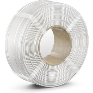 PETG Filament 1.75mm, Ultra Tough, Heat Optimized, Odorless, 1kg(2.2lbs) SUNLU PETG 3D Printer Filament, Dimensional Accuracy +/- 0.02mm, Refill Transparent