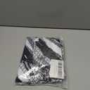 Goodstoworld Men's Funny Swim Trunks with Compression Liner 2 in 1 Quick-Dry 9" Stretch Shorts with Three Pockets (Medium, Black White / Graffiti)