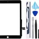 Black Touch Screen Replacement for iPad 7th 8th Generation Digitizer 2019 2020 10.2'' A2197 A2198 A2200 A2270 A2428 A2429 A2430(NO Home Button)