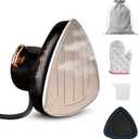 EcoNour 2in1 Mini Travel Iron & Steamer with temperature control, light indicator, and nonstick soleplate. Compact, portable, and ideal for travel, crafting, quilting, sewing, and handcraft project