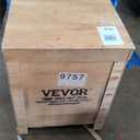 VEVOR Pizza Dough Roller Sheeter, 3-15 Inch Automatic Commercial Pizza Press, 390W Electric 260 Per Hour Dough Roller, Stainless Steel Adjustable Thickness Dough Machine, for Pasta Maker Equipment