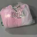 Funziez! Slim Fit Adult Onesie - Animal Halloween Costume - Plush Fruit One Piece Cosplay Suit for Women and Men (X-Large, Pink Dinosaur)