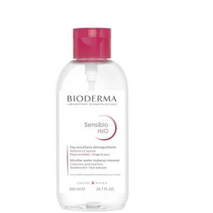 Bioderma Sensibio H2O Micellar Water Pump, Makeup Remover Cleanser, Gentle for Skin, Fragrance-Free & Alcohol-Free, Gentle Face Cleanser for Sensitive Skin, 28.7 Fl Oz, EXP: 08/2027