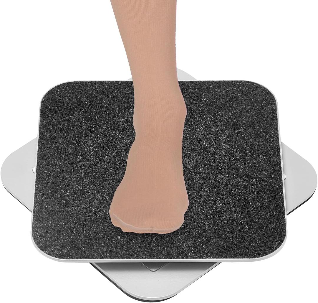 Syhood Figure Ice Skating Spinner Improves Metal Training Aid Dance Turning Board for Ice Skaters Gymnastics Dance and Ballet Pirouette