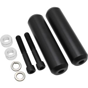 6.5" Upper Shock Mount Frame Sliders Falling Crash Protector Guards Falling Side Protector No Cut Kits Fit for Sportster XL883 XL1200 2004-2022(Smooth Style)