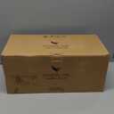 Phoenix Vine 4 Inch Self Watering Planter Pot, Terracotta Clay Pot with Glass Reservoir for Indoor Plants, Herbs, Flowers, Set of 1, 52-A-E-1