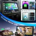 Rimoody 4G+64G Android Car Stereo for VW Passat Jetta Tiguan Golf MK5 MK6 T5 EOS Polo Touran Seat Sharan Carplay Android Auto, 9'' Touchscreen Radio Bluetooth Mirror Link WIFI GPS FM DSP Backup Camera