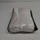 PRIMROSE Cream Curtains 120 inch for Living Room Velvet Blackout Rod Pocket Window Drapes Treatment Semi Room Darkening Ivory Decor Curtains for Bedroom Set of 2 Panels