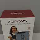 Momcozy Baby Carrier with Hip Seat, 2-in-1 Forward-Facing Carry for Active Babies, Detachable Hands-Free Carrier up to 44lbs, Breathable Infant Carrier Fits Waist Sizes up to 45 Inches, AirMesh Grey