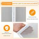 W10120998 Dryer Lint Screen Filter Replacement Part by AMI PARTS - Compatible with Whirlpool, Kenmore, Roper & Sears Dryers