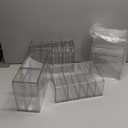 Makeup Organizer Storage with 16 Drawers, 4 Pcs Desktop Office Supplies, Desk Organizers, Clear Accessories, Dustproof Storage Drawer and for Make Up, Jewelry, Pen, Stationary