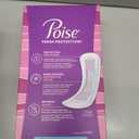 Poise Ultra Thin Incontinence Pads & Postpartum Incontinence Pads, 6 Drop Ultimate Absorbency, Long Length 26 Pcs 3 Packs