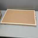 Lyellfe 3 Pack Cork Boards for Walls, 24''L x 16''W Large Bulletins Board with Frame, Push Pins, Thick Notice Board for Office School Home Decor, Two-Side Cork