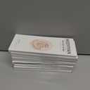 10 x Semi Cured Gel Nail Strips|Works with Any UV/LED Lamps|20 Pcs Gel Nail Stickers|Long-Lasting Two Weeks and Easy to Apply & Remove|White Winter