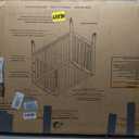 Dream On Me Mini Folding 3-in-1 Portable Baby Crib, Sturdy Locking Wheels