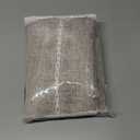 Deeprove Boho Curtain 84 inches Long for Living Room Bedroom Nursery, Retro Bohemian Coffee Linen Sheer 84 inches Length Tassel Stripe Embroidery Privacy Window Treatment W52 x L84, 1 Panel Natural