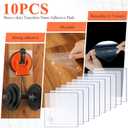 Floor Gap Fixer Tool with 10 Reusable Sticky Pads, Enhanced Suction Cup Laminate/Vinyl Flooring Tool for Fix Gaps, Professional Heavy Duty Floor Gap Repair Kit for Vinyl Plank Hardwood Floor