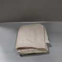 Anmao Taupe Semi Sheer Light Filtering Curtains 54 Inches Long 2 Panels, Leaf Pattern Drapes for Living Room Bedroom, Rod Pocket Sheer Window Treatments with Floral Design, 52x54 Inch