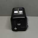 RAMJOY Black Toaster 2 Slice, Extra Wide Slot Toaster for Bagels, Bread, Waffles, 7 Shade Settings, 4 Main Functions, Removable Crumb Tray, 900 Watts Toasters, Black Stainless Steel