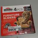 Felt Furniture Sliders for Hardwood Floors X-PROTECTOR 4 PCS 4 3/4 - Furniture Slider with Unique Design - Heavy-Duty Furniture Movers for Hard Surfaces - Felt Sliders - Move Your Furniture Easily!