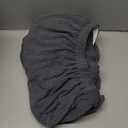 Couch Cushion Covers Seat Cushion Cover Stretch Couch Cover Separate Sectional Sofa Slipcovers Furniture Protector(3 Pieces for Seat or Sofa Backrest, Dark Grey)