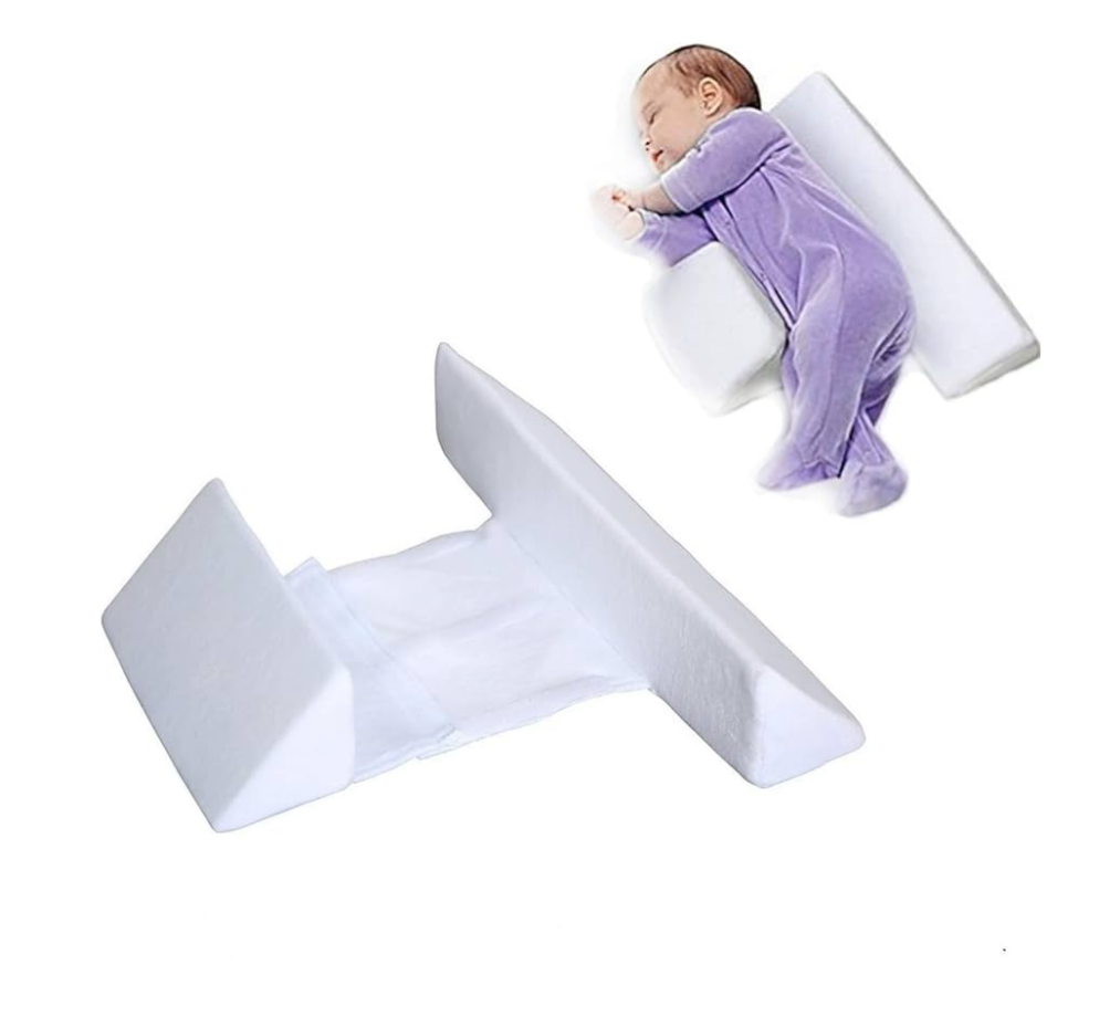 Baby Side Sleeper Wedge Removable Washable Breathable and Adjustable Pillow