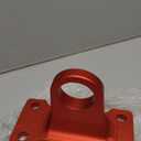 Pair for Land Rover Defender 90 110 Steel Black Red Recovery Loop Trailer Hook Hitches