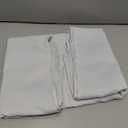 RYB Home Front Door Curtains - Privacy Thermal Insulated Tricia Window Curtain Drapery Room Darkening Blinds for Patio French Door, W26 x L69 inch, 1 Panel, Greyish White