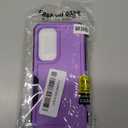 RMOCR Case for Samsung Galaxy S25, Full Body Heavy Duty Rugged Shockproof Protective Phone Cover with Lanyard Strap, Tempered Glass Screen Protector and Camera Lens Cover, Lavender