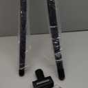 Curved Shower Curtain Rod For Bathroom 38-72 Inches, Adjustable Length, Curved Shower Rod, 0.9MM thickness, Round Shower Curtain Rods, Rotate Bracket For Large Shower Space, Need Drilling, Black