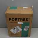 PORTRES 27" Modern Ceramic Table Lamp Set of 2 for Living Room Green & Gold Bedside Lamps for Bedroom Nightstand Lamp Tall End Table Lamps