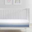 Baby Crib Mattress 52x27.5x6,Dual-Sided Infant & Toddler Mattress,Firm Support & Cooling Gel Memory Foam,Breathable 3D Mesh Washable Cover,CertiPUR-US Certified,Fits Standard Cribs Beds,Blue