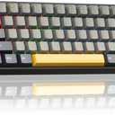 AULA WIN60 HE MAX - 60% Mechanical Gaming Keyboard Wired, Hall Effect Magnetic Switches Hot Swappable, Adjustable Actuation Rapid Trigger Mode, 8000 Hz Polling Rate, 60 Percent Keyboard Compact Design