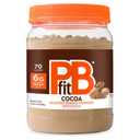 PBfit 30 Ounce Peanut Butter Powder Chocolate Flavor, Cocoa Powdered Peanut Butter Spread From Real Roasted Peanuts and Cocoa, 6g of Protein 7% DV, Gluten-Free, 70 calories, 88% less fat (Pack of 1) (EXP 08/01/27)
